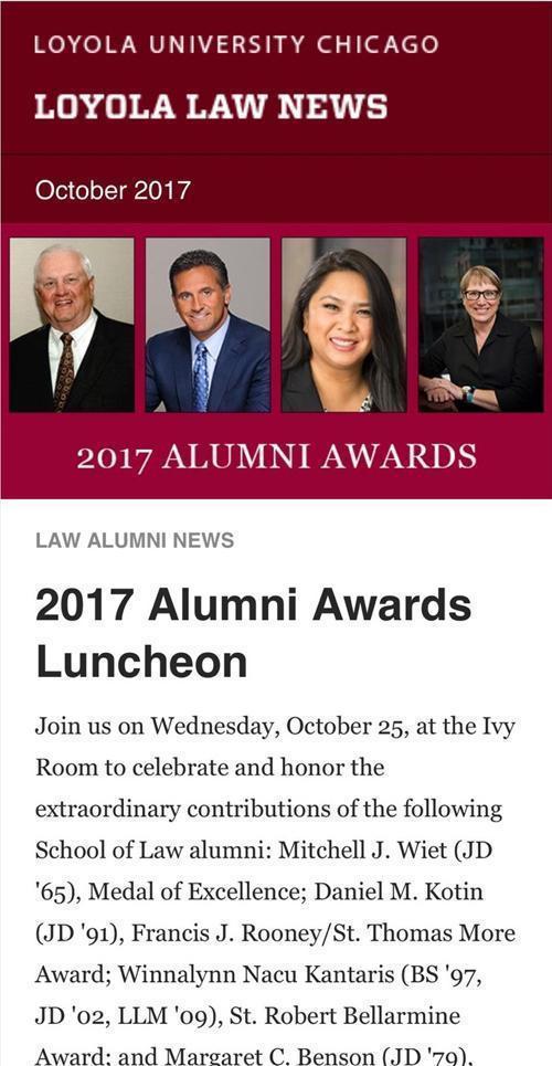 Loyola Law School Alumni Event