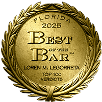 florida top 100 injury verdicts - loren legorreta
